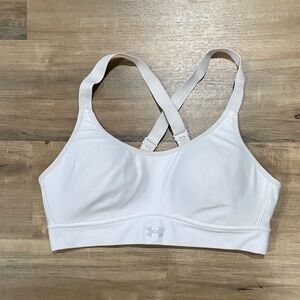 Under Armour Women's Classic White Sports Bra